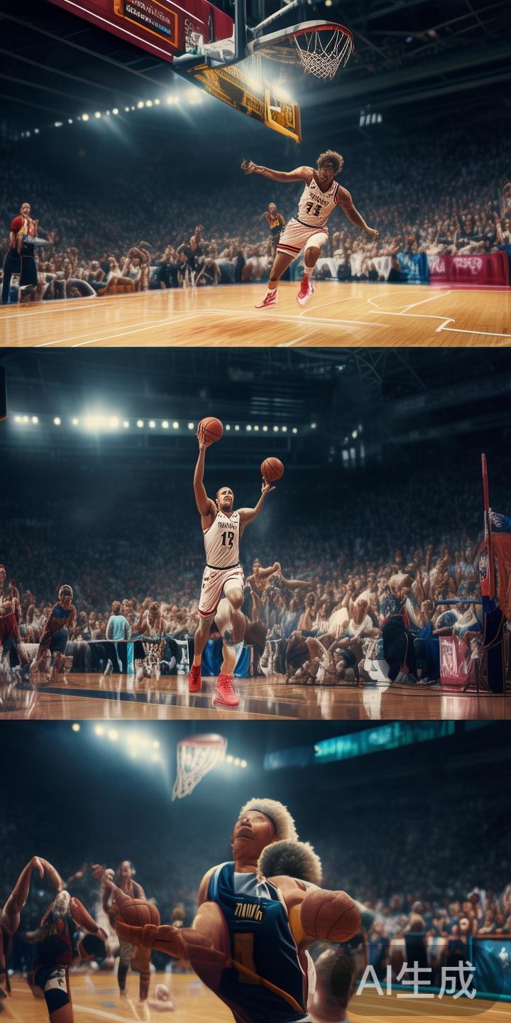 每场篮球比赛都充满了令人惊叹的瞬间——飞身扣篮、精